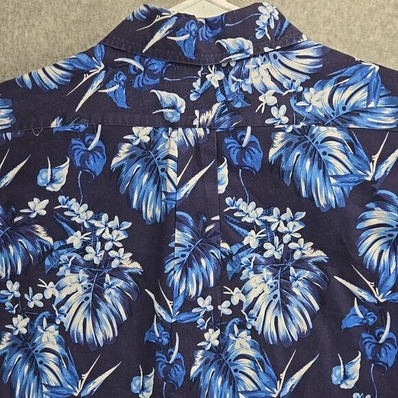 Polo Ralph Lauren Shirt Hawaiian Floral Thick Cotton XL - Picture 5 of 11
